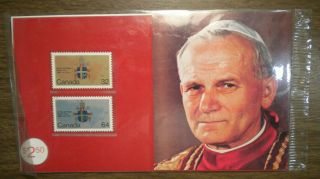 Canada 1030 And 1031 - Thematic 27 - From 1984 - Pope John Paul Ii Visit