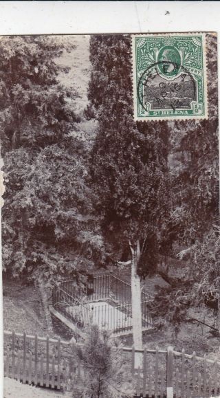 St Helena 1913 Postcard Addressed To Hms Pegasus St Helena Postmark Vgc