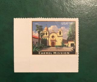 Us Scott 4650 $18.  95 Carmel Mission Left Corner Express Mail 2012 Vf Mnh