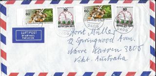 Clb34) W.  Germany 1985 Cover World Scout Conference,  Save The Forest
