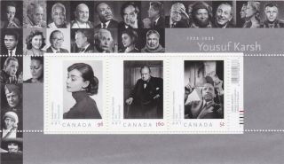 Canada 2008 Souvenir Sheet 2271 Art Canada: Yousuf Karsh - Mnh