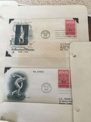 US American Turners Stamps 3