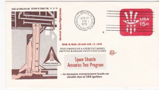 Space Shuttle Acoustic Test Program Marshall Spc Flt Ctr Al 4/17/1979