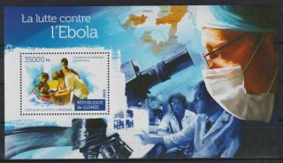 U284.  Guinea - Mnh - 2015 - Organizations - Ebola - Bl.