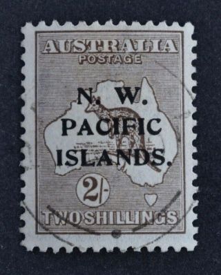 Nw Pacific Islands,  Kgv,  1916,  2s.  Brown Value,  Sg 97,  Cat £50.