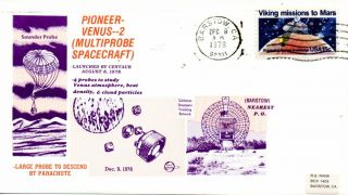 Us Space Event,  Pioneer - Venus,  12/9/1978,  Space Voyage (5959)