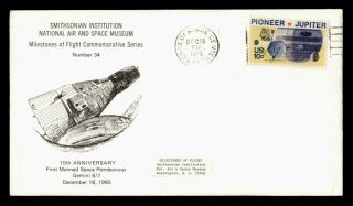 Dr Who 1975 Smithsonian Space Museum Gemini First Manned Rendezvous C123894