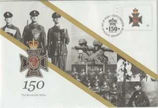 Canada 2016 Special Event Cover S106 The Brockville Rifles