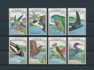 Lk55969 Dominica Animals Fauna Flora Birds Fine Lot Mnh