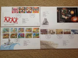 Gb First Day Covers Job Lot 51 In Total