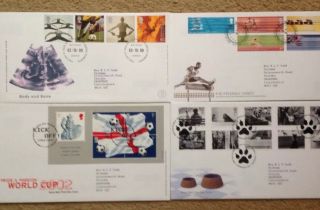 gb first day covers job lot 51 In Total 4