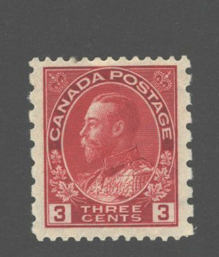 Canada 1931 184 3 Cents Kgv Admiral Perf.  12:8 F - Vf Nh