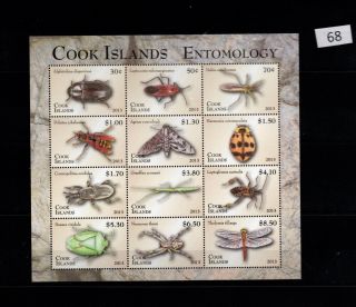 / Cook Islands - Mnh - Bugs - Insects - Butterflies - 2013 - Full Sheet