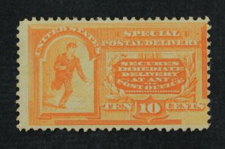 Ckstamps: Us Special Delivery Stamps Scott E3 10c H Og Gum Dist Tiny Thin