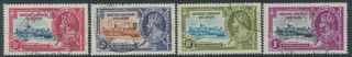 Sg 53/56 British Solomon Islands 1935 Silver Jubilee Set,  Very Fine Cat £42