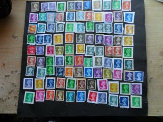 100g.  B.  High Value & More Obscure Amounts Stamps On & Off Paper