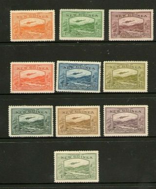 Guinea Bulolo Airmail Stamps