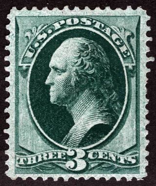 Us Sc 158 Vf No Gum 3¢ Large Banknote 1873