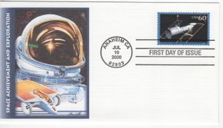 Sss: Fleetwood Us Fdc 2000 60c Probing The Vastness Of Space Sc 3409