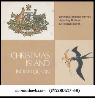 Christmas Island Indian Ocean 1982 Birds Definitive Presentation Pack (16v Mnh)