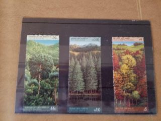 1988 Survival Of The Forests Scott Ny522 - 523,  G165 - 166 & V 80 - 81 Mnh