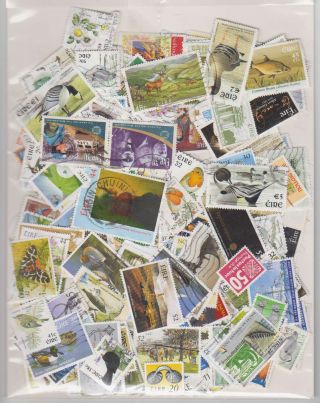 A5841: (650) Modern Ireland Stamps,  High Values 2