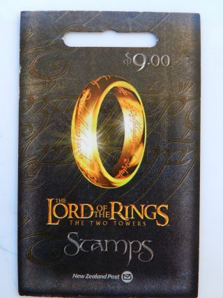 Nz Lord Of The Rings Stamps - The Two Towers Booklet