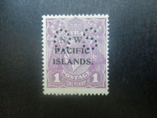 N.  W Pacific Islands: Kgv Perf Os - Rare - (f376)