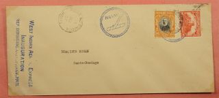 1927 Haiti West Indian Aerial Express Flight To Santo Domingo Aamc Wi - 5