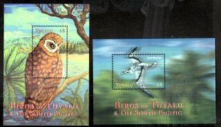 Tuvalu - 2000 Birds of Tuvalu and the South Pacific set MNH (48U) 4