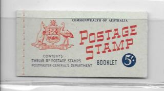 Australia - 1960 - 5/ - Stitched Booklet - Sb35 - Unmounted