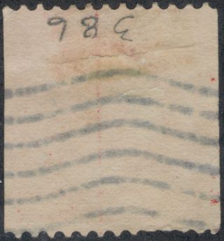 TMM 1910 F/VF US Stamp coil single general issue S 386 U/H/MC 2
