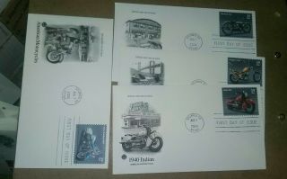 A10 2006 Motorcycles Set Artcraft Variety First Day Covers