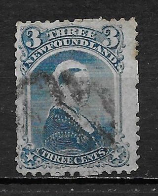 Newfoundland,  Canada,  1888/96,  Victoria,  3c Stamp,  Perf,