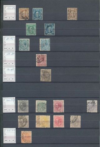 Spain Early Imperf Perf M&u (appx 40 Stamps) (ad 156