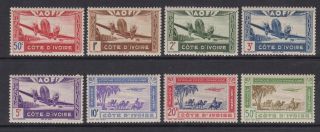 Ivory Coast - Sg V4/10 And 179 - U/m - 1942 - Air & 1942 50f Air Vichey