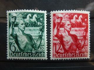 Deutsches Reich 1938,  Mi.  660 - 661,  Mnh (postfrisch)