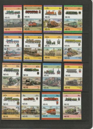 Trains Locomotives Rail Transport Thematic Stamps 3 SCANS (2210) 2