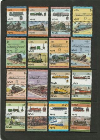 Trains Locomotives Rail Transport Thematic Stamps 3 SCANS (2210) 3