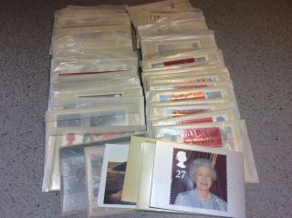 Large Royal Mail Phq Card Selection 1990s Job Lot 42 X Sets Plus Extra