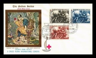 Dr Jim Stamps International Red Cross Fdc Combo Vatican City Combo Cover