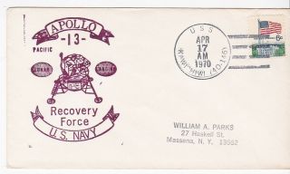 Apollo 13 Navy Recovery Force Uss Kawishiwi April 17 1970 Pacific