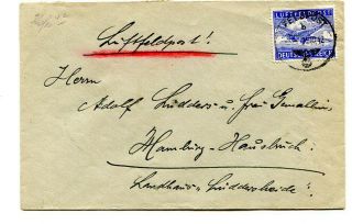 Germany Wwii 1942 Military Airmail Feldpost fp 02875 To Hamburg