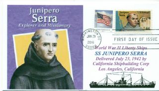 Junipero Serra Liberty Ship Named: Founder Of Franciscan Missions Of California