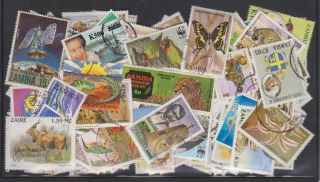 A5787: (190) Modern Zambia Stamps,  High Values