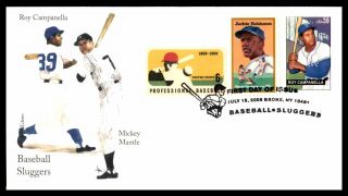 Mayfairstamps Us Fdc 2006 Baseball Players Combo First Day Cover Wwb_36901