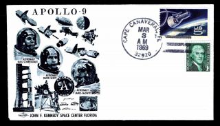 1969 Apollo - 9 Launches - John F.  Kennedy Space Center,  Florida (esp 236)