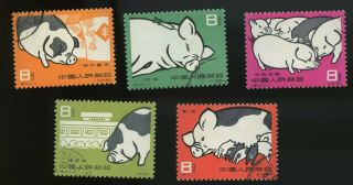 Pr China 1960 S40 Pig - Breeding,  Used/cto