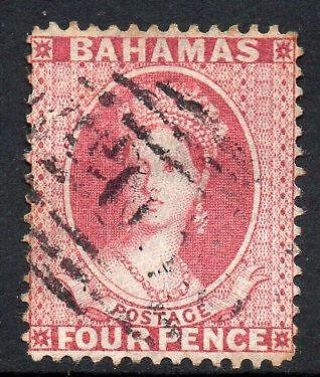 Bahamas Sg36 1877 4d Dull Rose