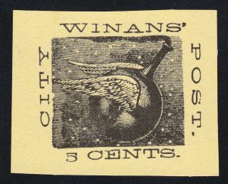 Usa Local Stamp Winans 